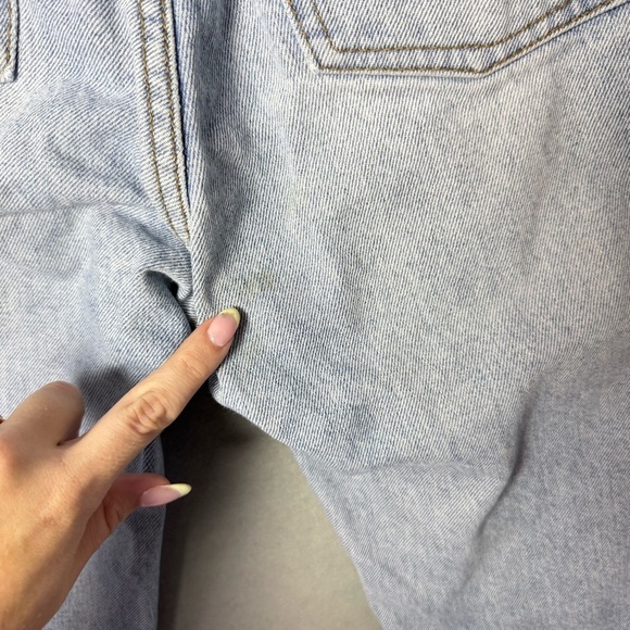 J. Galt Shanghai Womens Jeans Light Wash Cotton Denim Zipper Fly size M - Picture 6 of 10